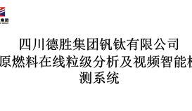 原燃料在线粒级分析及视频智能检测系统招标布告