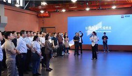 省机电冶煤系统劳模工匠培训班学员走进太阳成集团tyc151cc钒钛参观互换